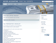 Tablet Screenshot of hoyeraccounting.com